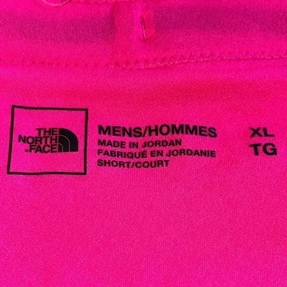 The North Face Men's Limitless Run Shorts PinkOrange Lightweight Breathable XL - Picture 5 of 5